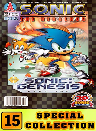 Sonic Hedgehog Special: Collection 15 Comic Cartoon Graphic Novels Adventure Of Sonic For Children (English Edition)