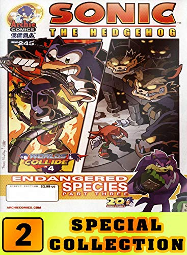 Sonic Hedgehog Special: Collection 2 Comic Cartoon Graphic Novels Adventure Of Sonic For Children (English Edition)