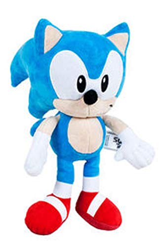 Sonic The Hedgehog - SEGA- Peluche Sonic - Medidas 30 cm - Color Azul