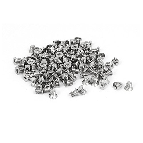 sourcing map Caja de la computadora 3,5 pulgadas HDD cabeza plana disco duro tornillo 6#-32 100unids sourcing map Caja de la computadora 3,5 pulgadas HDD cabeza plana disco duro tornillo 6#-32 100unids