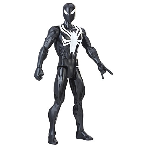 Spider-Man- Titan Traje Negro (Hasbro E2344ES0)