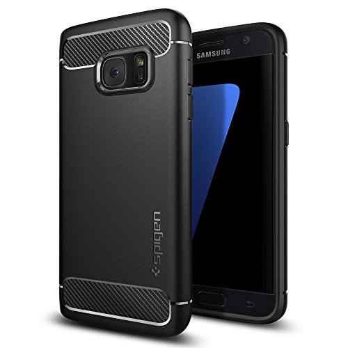 Spigen Funda Rugged Armor Compatible con Samsung Galaxy S7 - Negro Mate