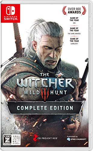 SPIKE CHUNSOFT THE WITCHER 3 WILD HUNT FOR NINTENDO SWITCH REGION FREE JAPANESE VERSION