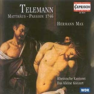 St. Matthew Passion (Matthaus Passion 1746) by G.P. Telemann (2008-12-15)