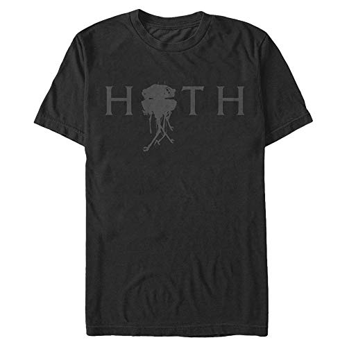 Star Wars Camiseta para hombre Hoth Droid Negro S