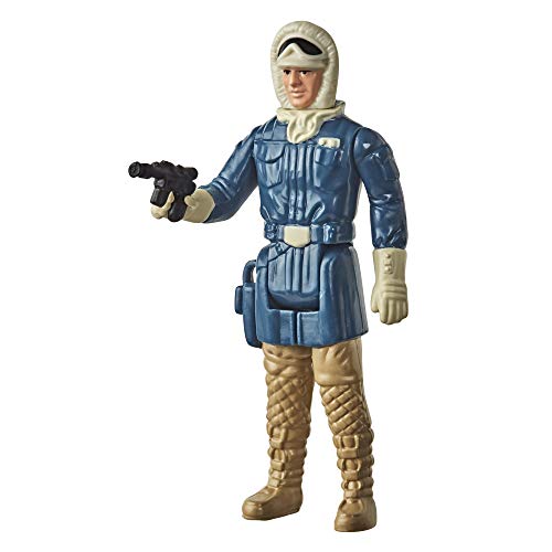 Star Wars Retro Collection Han Solo (Hoth) Juguete de 9,5 cm Escala de Star Wars: The Empire Strikes Back Figura, Juguetes para niños a Partir de 4 años