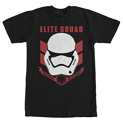 Star Wars Stormtrooper Academia Elite Squad para hombre Graphic T Shirt - negro -