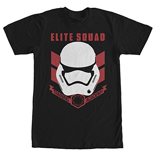 Star Wars Stormtrooper Academia Elite Squad para Hombre Graphic T Shirt - Negro -