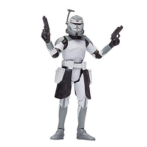 Star Wars The Vintage Collection Clone Commander Wolffe Toy - Figura de acción de Star Wars, 9,5 cm, diseño de The Clone Wars para niños de 4 años en adelante