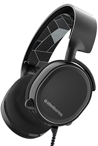 SteelSeries Arctis 3 (Edición Legado) - Auriculares para juego, PC Mac, PlayStation 4, Xbox One, Nintendo Switch, Móvil, VR, color Negro