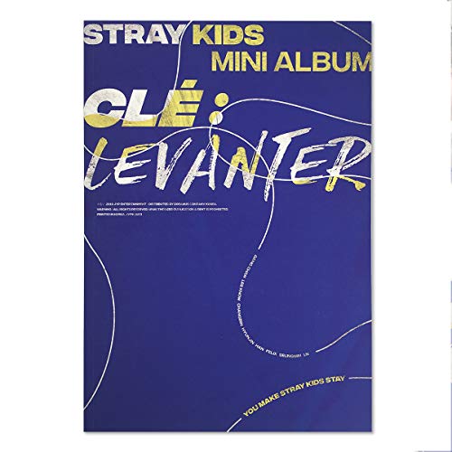 STRAY KIDS Mini Album - Clé : Levanter [ LEVANTER ver. ] CD + Photobook + QR Photocards + FREE GIFT