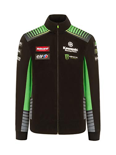 Sudadera Kawasaki Racing Team - Réplica - Negro - S Sudadera Kawasaki Racing Team - Réplica - Negro - S