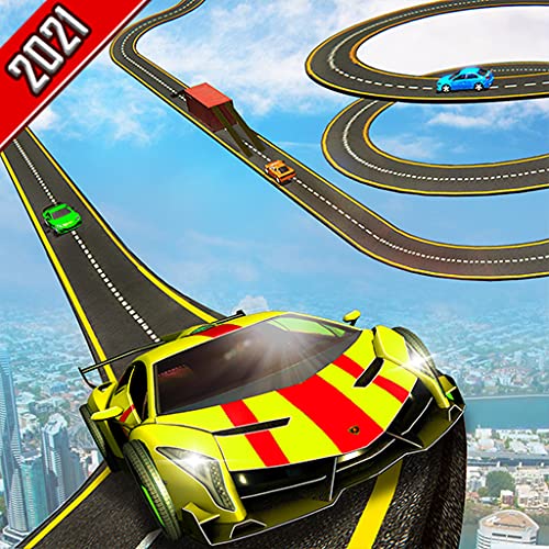 Super Stunt Craziest Impossible Mega Ramp Pistas de carreras verticales CR Stunt Car Driving Simulator - Offline Spiral Car Stunt Race 3D Games 2021 - Fast Drift Racing Adventure Fun Game - SUV Ferrar