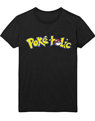 T-Shirt Poke Go Poke-Holic The Only Reason I Walk Hype Kanto X Y Blue Red Yellow Plus Hype Nerd Game C123124 Negro XXXL T-Shirt Poke Go Poke-Holic The Only Reason I Walk Hype Kanto X Y Blue Red Yellow Plus Hype Nerd Game C123124 Negro XXXL