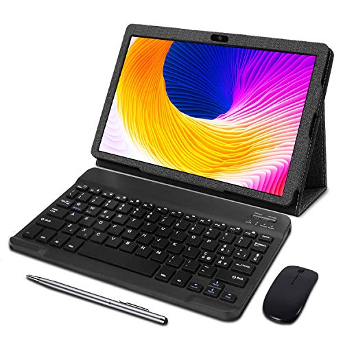Tablet 10 Pulgadas, 3GB de RAM y 32 GB/128GB de Memoria 4G LTE Tableta Android 9.0 Certificado por Google GMS Dobles SIM y TF, GPS WiFi Soporte (Negro) Tablet 10 Pulgadas, 3GB de RAM y 32 GB/128GB de Memoria 4G LTE Tableta Android 9.0 Certificado por Google GMS Dobles SIM y TF, GPS WiFi Soporte (Negro)