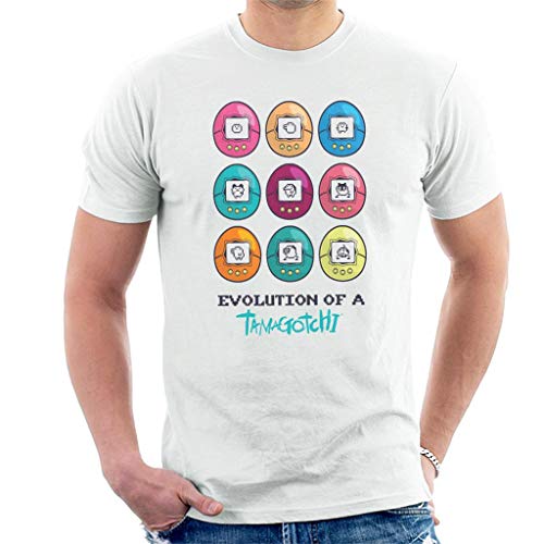 Tamagotchi Evolution of Men's T-Shirt