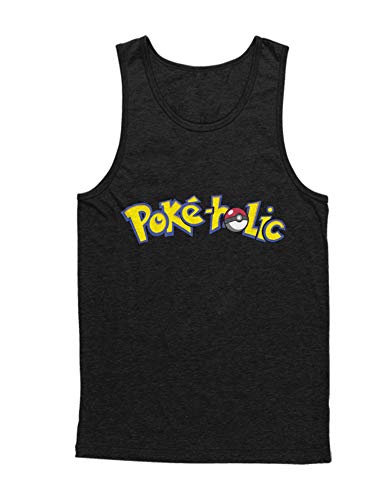 Tank-Top Poke Go Poke-Holic The Only Reason I Walk Hype Kanto X Y Blue Red Yellow Plus Hype Nerd Game C123124 Negro XXL Tank-Top Poke Go Poke-Holic The Only Reason I Walk Hype Kanto X Y Blue Red Yellow Plus Hype Nerd Game C123124 Negro XXL