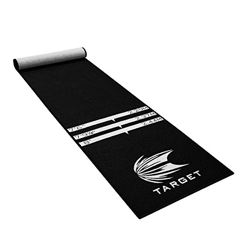 Target Darts 109047 World Champion Esterilla para Dardos, Unisex Adulto, Negro Target Darts 109047 World Champion Esterilla para Dardos, Unisex Adulto, Negro