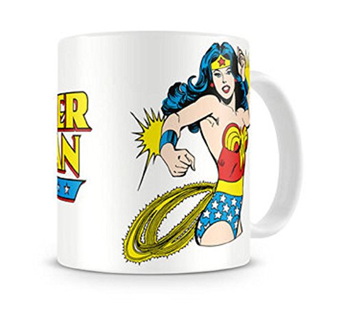 Taza de café con licencia oficial de Wonder Woman