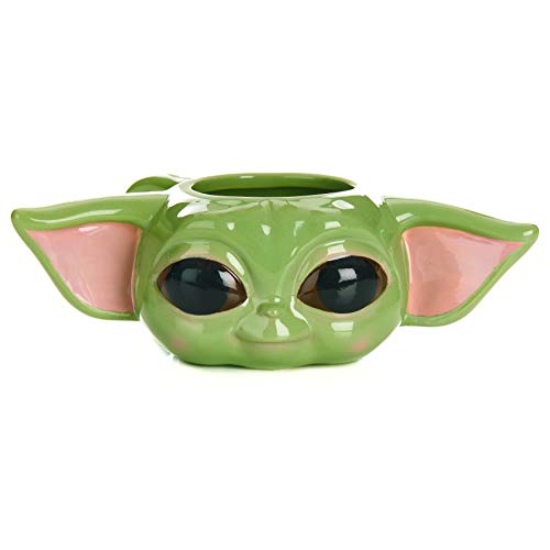 Taza infantil Mandalorian, Baby Yoda, Grogu – Producto oficial de Star Wars