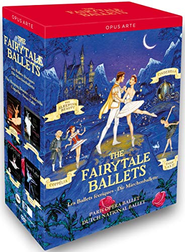 The Fairytale Ballets / Die Märchenballette (Coppelia, Schwanensee, Cinderella, Dornröschen) [4 DVDs]