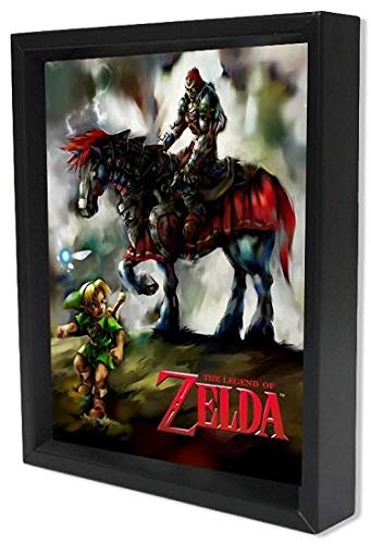 The Legend Of Zelda - Poster 3D Young Link & Ganondorf
