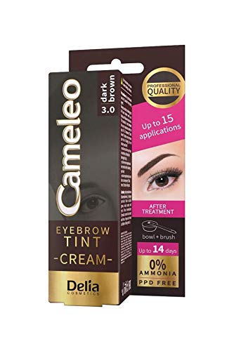 TINTE PARA CEJAS CAMELEO 3.0 Marron oscuro.15 ML. 0% AMONIACO - SIN PPD