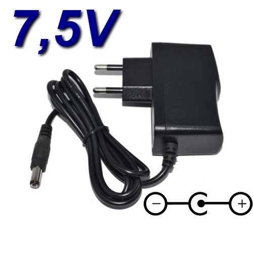 TopChargeur - Adaptador de alimentación, cargador de 7,5 V para tablet VTech Storio 3 S TopChargeur - Adaptador de alimentación, cargador de 7,5 V para tablet VTech Storio 3 S