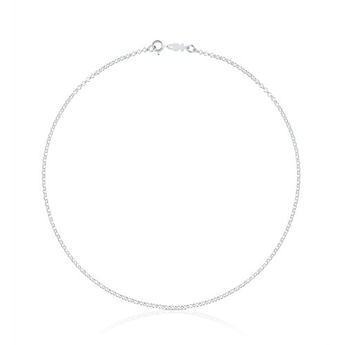 TOUS Collar cadena Mujer Plata de Primera Ley - Largo 40 cm Título