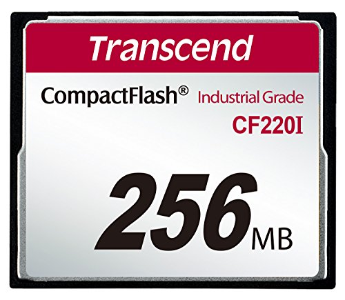 Transcend 256MB CF 0.256GB CompactFlash Memoria Flash - Tarjeta de Memoria (0,256 GB, CompactFlash, 40 MB/s, Negro)