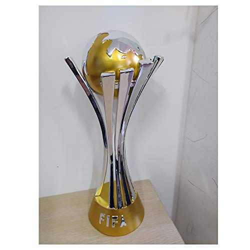 Trofeo de la Copa Mundial de Fútbol de la FIFA Club Copa del Campeonato de Fútbol de Liverpool Fan memorabilia chapado artesanías Modelo réplicas de resina Anti-corrosión no se desvanece 42cm