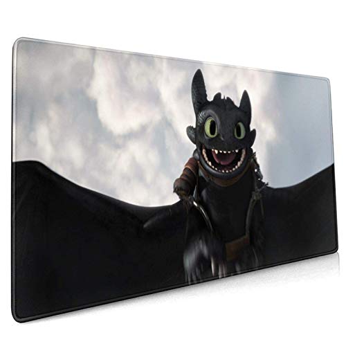 TUCBOA Gaming Mouse Mat,Cartoons Train Your Dragon Gaming Mouse Pad,Durable Comfortable Gaming Mouse Pad For Family Friends,40x75cm TUCBOA Gaming Mouse Mat,Cartoons Train Your Dragon Gaming Mouse Pad,Durable Comfortable Gaming Mouse Pad For Family Friends,40x75cm
