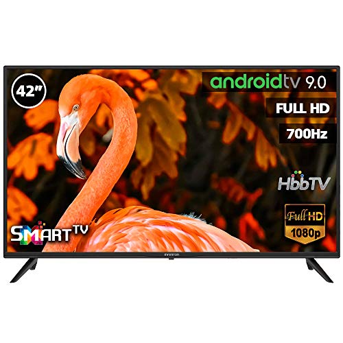 TV LED INFINITON 42" INTV-42MA900 Full HD 700HZ - Smart TV - Android 9.0 - Reproductor y Grabador USB - HDMI - HbbTV