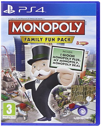 Ubisoft Monopoly Family Fun Pack, PlayStation 4 - Juego (PlayStation 4, PlayStation 4, Familia, E (para todos))
