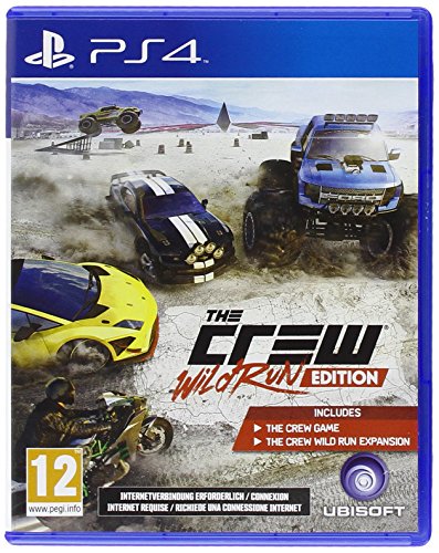 Ubisoft The Crew Wild Run Edition PS4 Básico + complemento PlayStation 4 Francés, Alemán, Italiano vídeo - Juego (PlayStation 4, Racing, Modo multijugador, T (Teen))