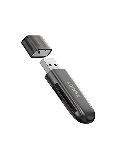 UGREEN USB 3.0 Lector de Tarjetas SD Micro SD TF Adaptador de Tarjeta SD Alta Velocidad 5Gbps para TF, SDXC, SDHC, Micro SDXC, Micro SDHC, Compatible con Windows 10/8 y Mac OS UGREEN USB 3.0 Lector de Tarjetas SD Micro SD TF Adaptador de Tarjeta SD Alta Velocidad 5Gbps para TF, SDXC, SDHC, Micro SDXC, Micro SDHC, Compatible con Windows 10/8 y Mac OS