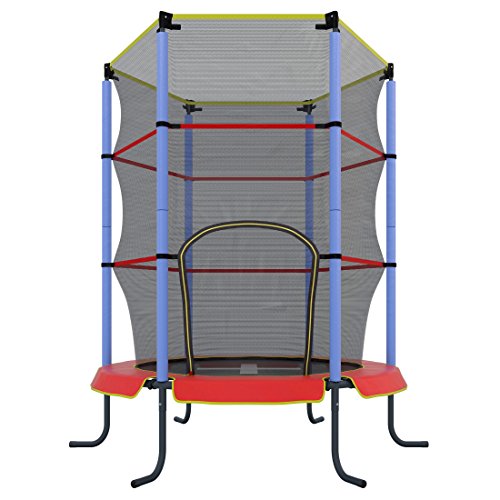 Ultrasport Jumper Cama elástica, Ocio y Fitness a Partir de 3 años, para Uso en Interior,Segura Gracias a la Red y el Borde Revestido, Unisex niños, Rojo, 140 cm Ultrasport Jumper Cama elástica, Ocio y Fitness a Partir de 3 años, para Uso en Interior,Segura Gracias a la Red y el Borde Revestido, Unisex niños, Rojo, 140 cm