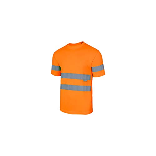 VELILLA - Camiseta Técnica Alta Visibilidad 305505 Hombre Naranja S
