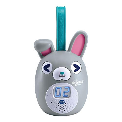 VTech Stori Kid Pocket. Cuentacuentos portátil para acompañar al bebé en Cualquier Lugar. +6 Meses. Érase una Vez. Tus Cuentos para Llevar, Color Gris (3480-613767) VTech Stori Kid Pocket. Cuentacuentos portátil para acompañar al bebé en Cualquier Lugar. +6 Meses. Érase una Vez. Tus Cuentos para Llevar, Color Gris (3480-613767)