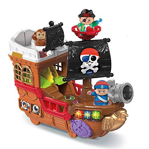 VTech Tut Tut Copains - Barco Pirata 2 en 1, Barco Pirata para niños, versión FR