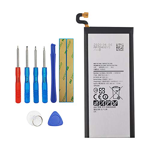 Vvsialeek EB-BG928ABE - Batería para teléfono móvil compatible con Samsung Galaxy S6 Edge Plus SM-G928F con kit de herramientas de 3000 mAh Vvsialeek EB-BG928ABE - Batería para teléfono móvil compatible con Samsung Galaxy S6 Edge Plus SM-G928F con kit de herramientas de 3000 mAh