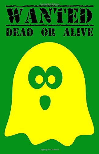 Wanted Dead or Alive: The Phantom  Lined Notebook is a fun notebook for all ages ! 5.06x7.81 inches in size with 100 pages