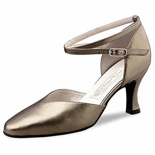 Werner Kern - Mujeres Zapatos de Baile Betty - Cuero Chevro Antiguo - 6,5 cm [UK 4,5]