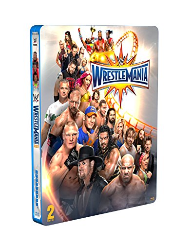 WWE: WrestleMania 33 [Blu-ray Limited Edition Steelbook] [Reino Unido] [Blu-ray]