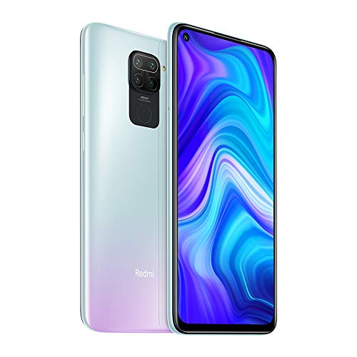 Xiaomi Redmi Note 9 Smartphone,4Gb Ram 128Gb Rom Mobilephone,6.53"Dotdisplay Mtk Helio G85 Procesador 48Mp + 8Mp + 2Mp + 2Mp Ai Quad Camera Hotshot Versión Global(Blanco)