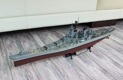 XIAOMING buques de guerra montados modelo barco modelo 1/350 guerra II USS Missouri acorazado Prince enviará Nueva Jersey
