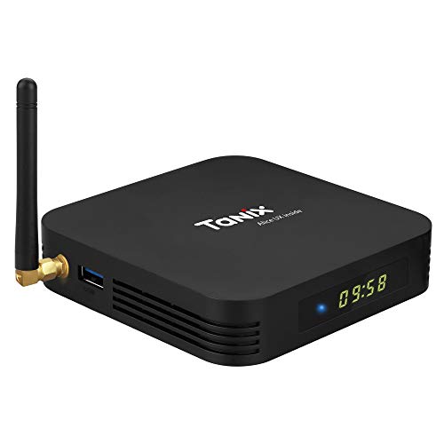 Xilibod Tanix TX6 TV Box Android 9.0 4GB RAM/32GB ROM 4K TV Allwinner H6, up to 1.5 GHz, Quad Core Arm Cortex-A53 H.265 Decoding 2.4GHz/5GHz WiFi BT5.0 Smart TV Box