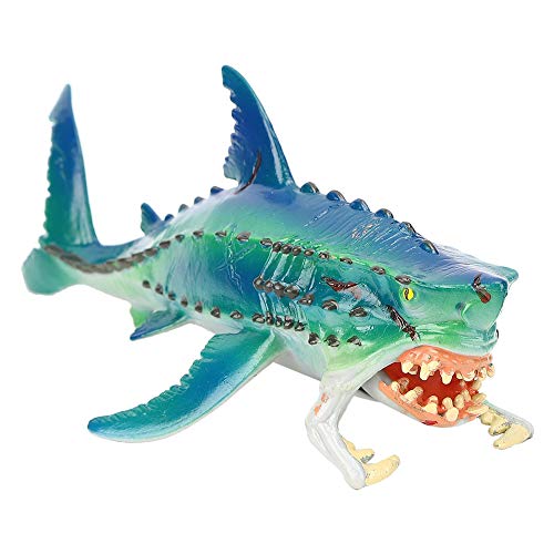 Zerodis Shark Model Toy, Simulation Miniature Vea Monster Toy Collection Figurine Marine Animal Model Adornos para la decoración de Accesorios para el hogar(Tiburón)