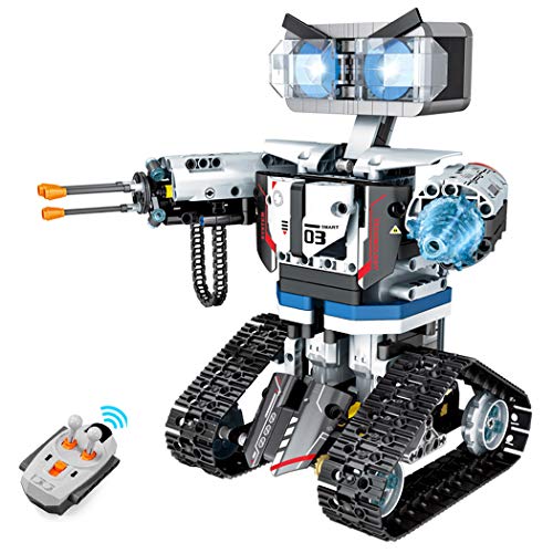 ZhanXiang Kit de Bloques de construcción de Robots de Control Remoto, Juguetes de Bloques de construcción robóticos Stem Grandes. para Adultos o niños de más de 10 años, niñas, niños, Regalo (611pcs)