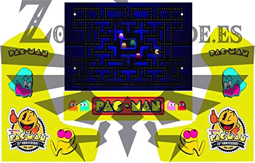Zona Arcade Vinilo para recreativa bartop (Pacman)